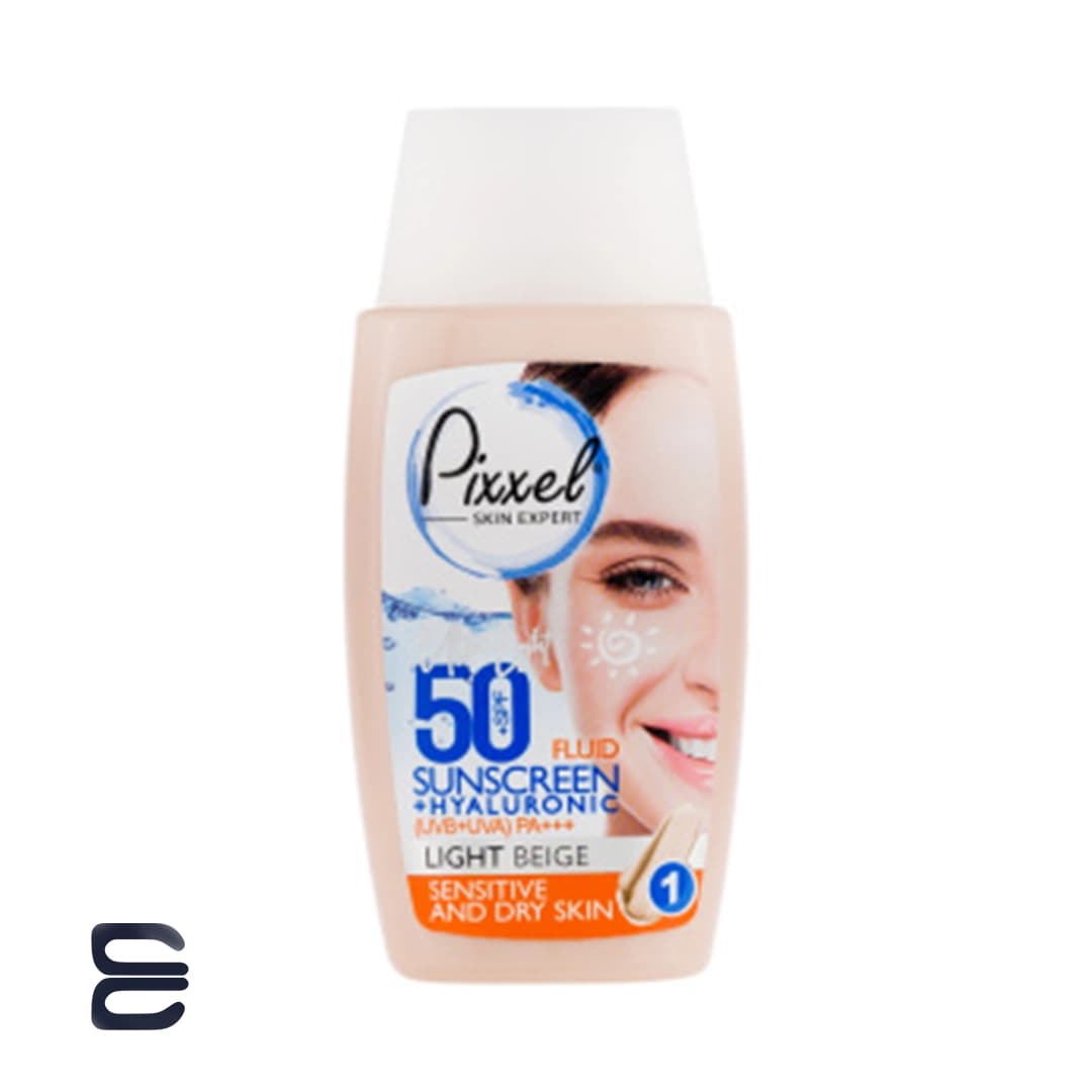 کرم ضد آفتاب رنگی پیکسل SPF50 مناسب پوست های حساس و خشک حجم 50 میلی لیتر