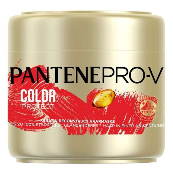 ماسک مو کراتینه و بازسازی کننده پنتن مدل Color Protect مناسب موهای رنگ شده 300 میل
