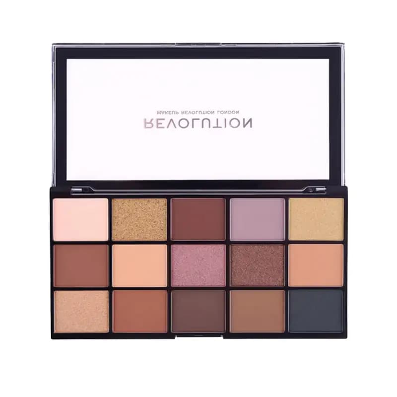 پالت سایه چشم روولوشن مدل VELVET ROSE شماره 01 — تصویر ۲