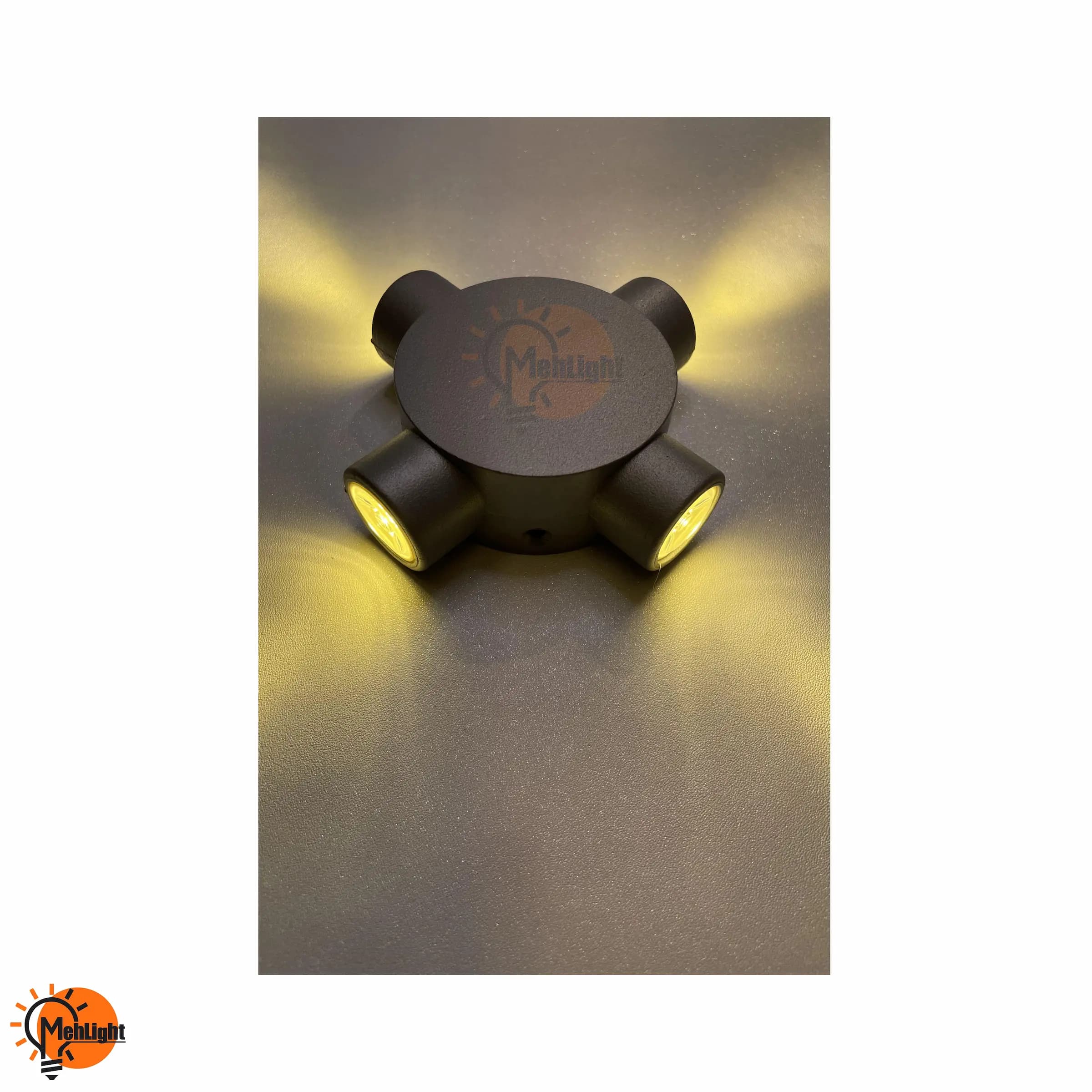 چراغ دکوراتیو گرد لوله ای 4 وات — تصویر ۵