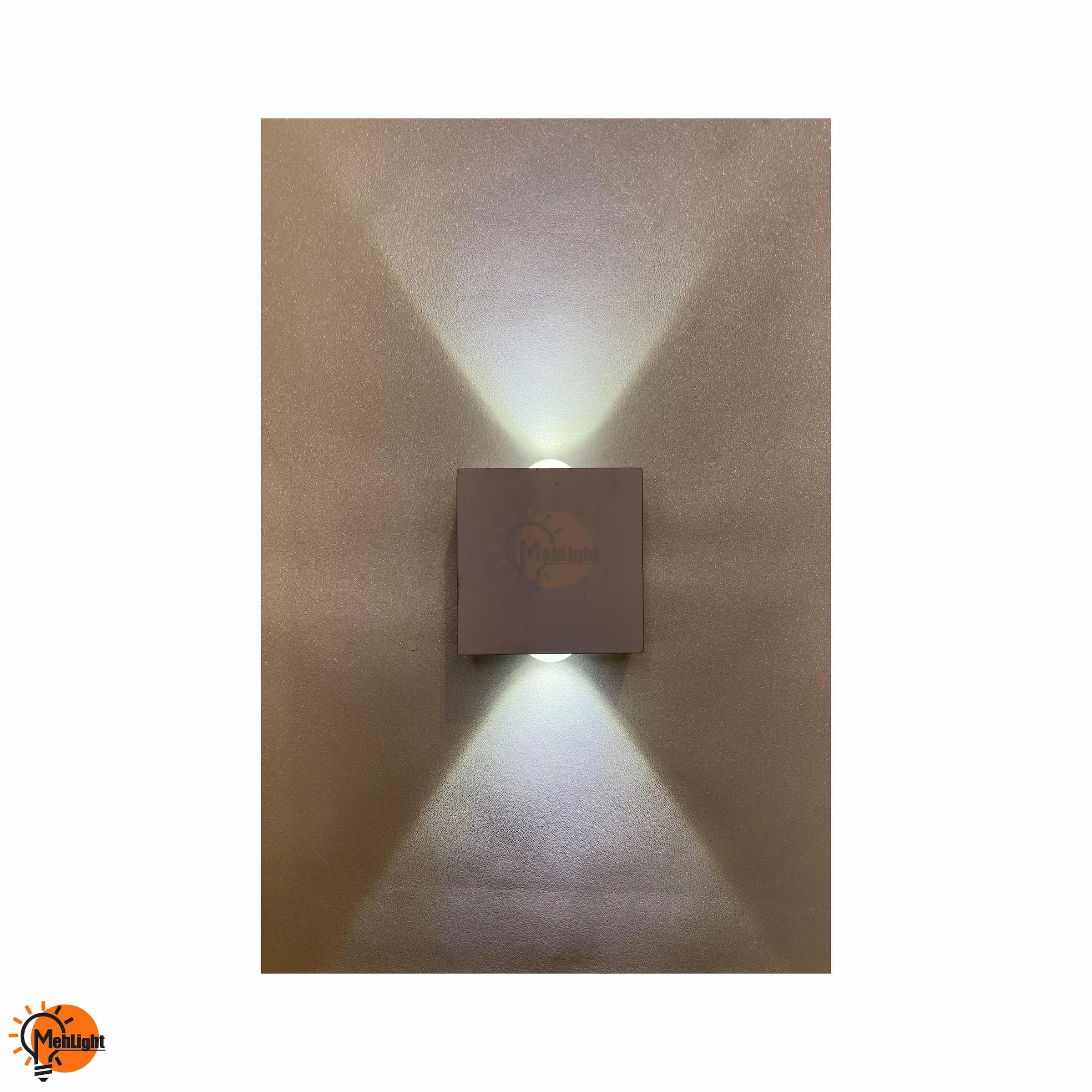 چراغ دکوراتیو مکعب 2 وات — تصویر ۳