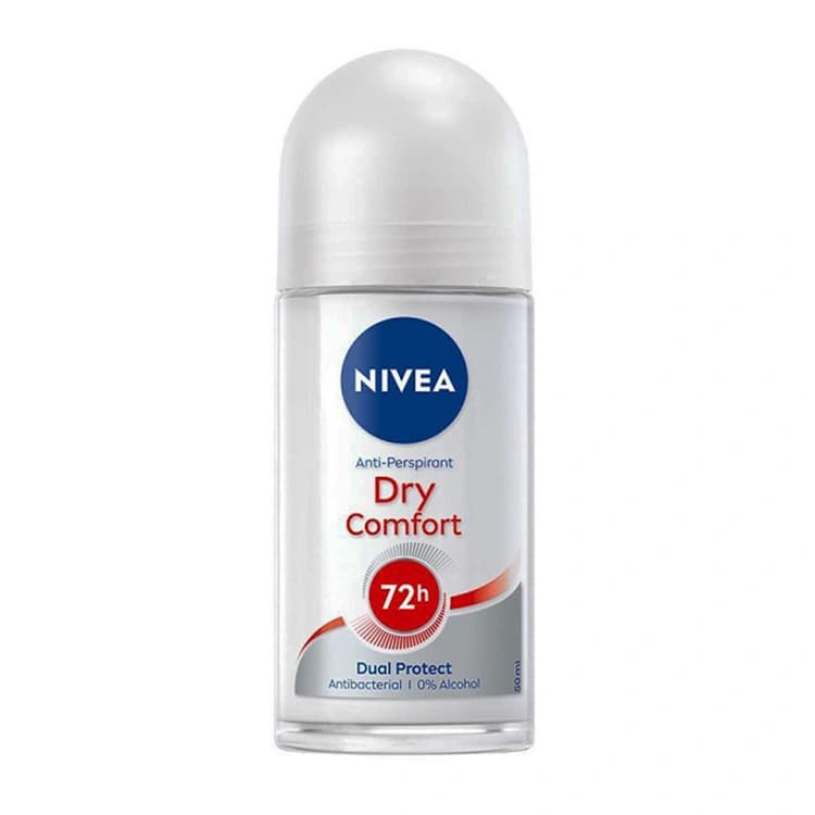 مام رولی نیوآ NIVEA مدل DRY COMFORT-72H حجم 50 میلی لیتر — تصویر ۲