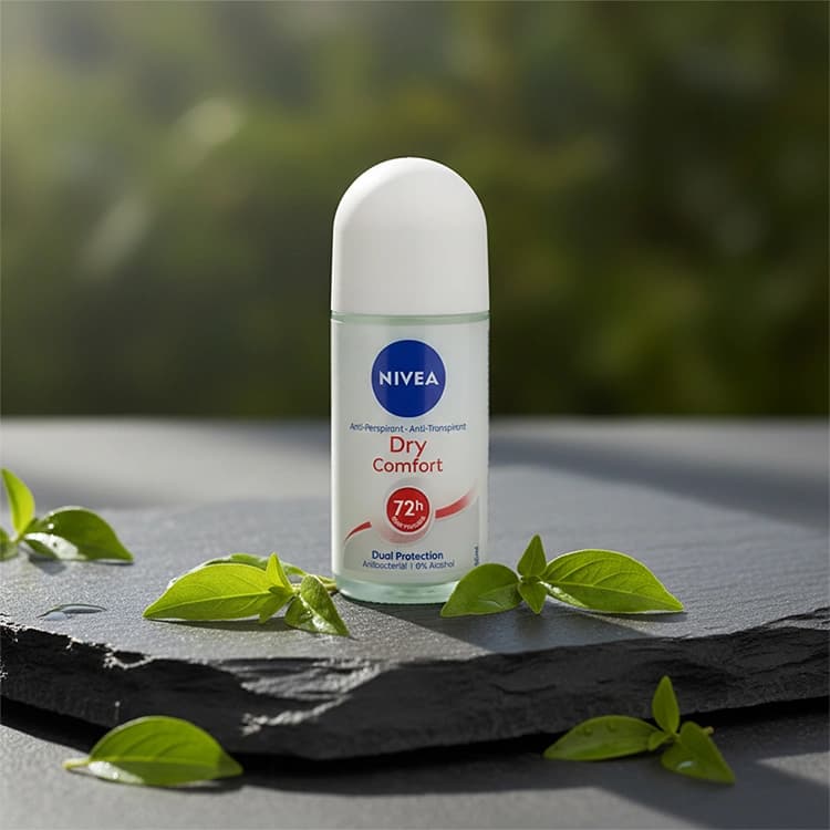 مام رولی نیوآ NIVEA مدل DRY COMFORT-72H حجم 50 میلی لیتر — تصویر ۶