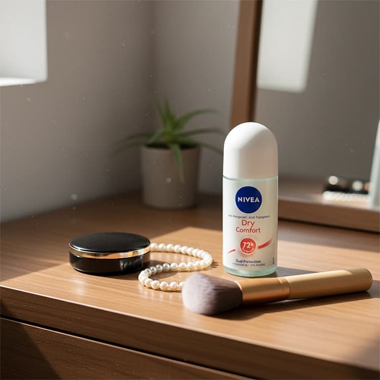 مام رولی نیوآ NIVEA مدل DRY COMFORT-72H حجم 50 میلی لیتر — تصویر ۴
