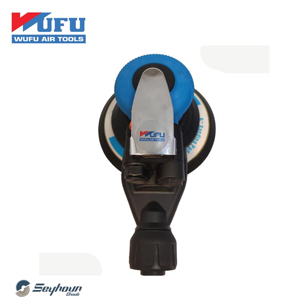 سنباده لرزان بادی 6 اینچ وفوو به همراه متعلقات مدل WUFU WFS-3238A — تصویر ۳