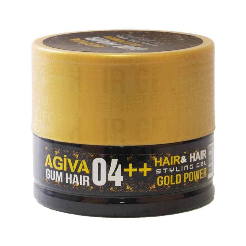 ژل مو آگیوا شماره 04 مدل STYLING GEL GOLD POWER حجم 700 میل