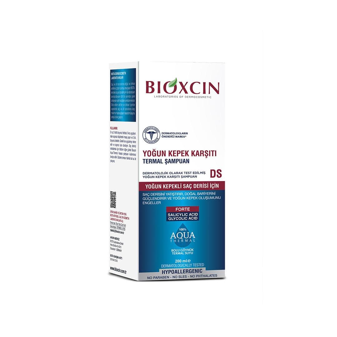 شامپو بدون سولفات ضد شوره بیوکسین مدل AQUA THERMAL Bioxcin