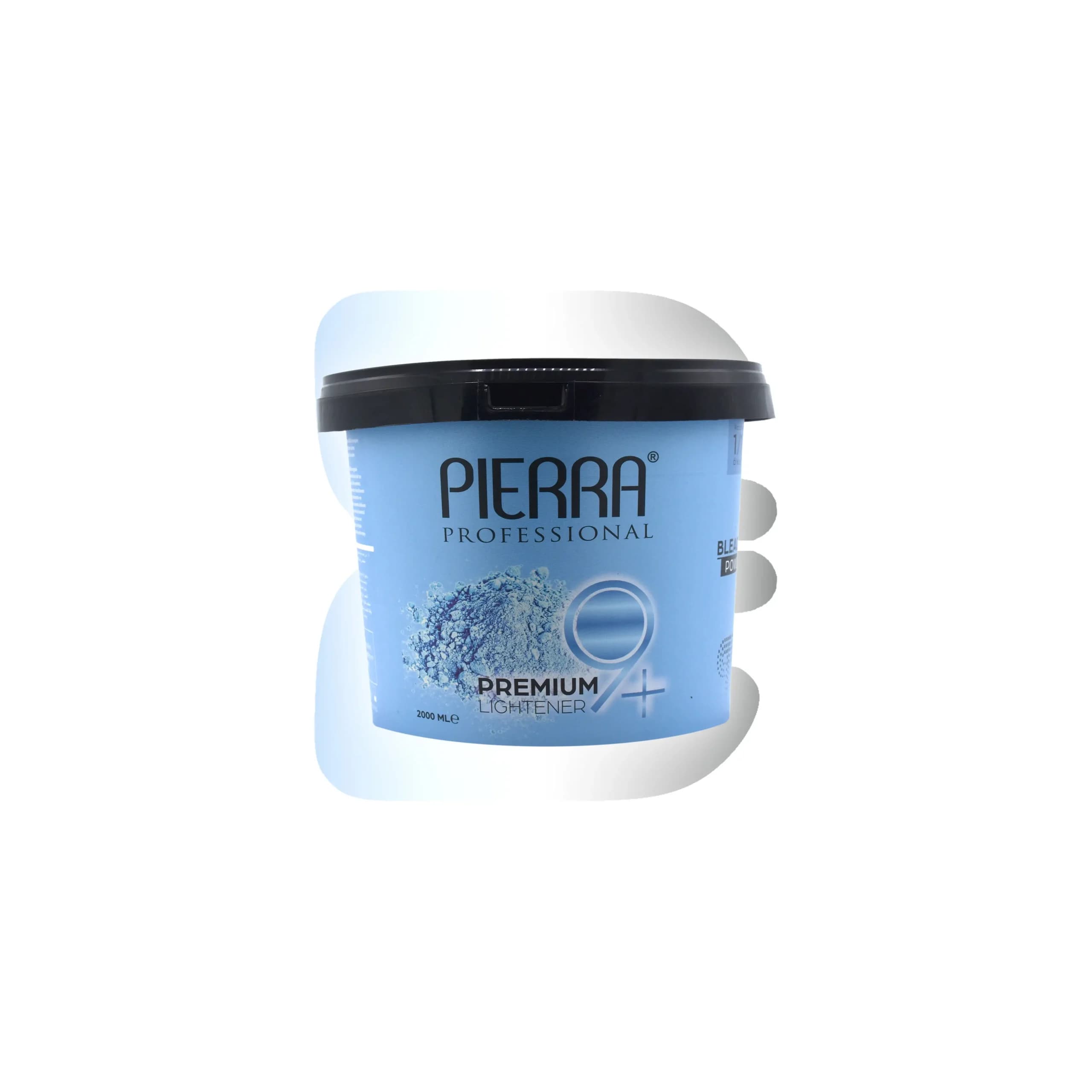 پودر دکلره پیرا آبی 9 پایه pierra حجم 2000 گرم