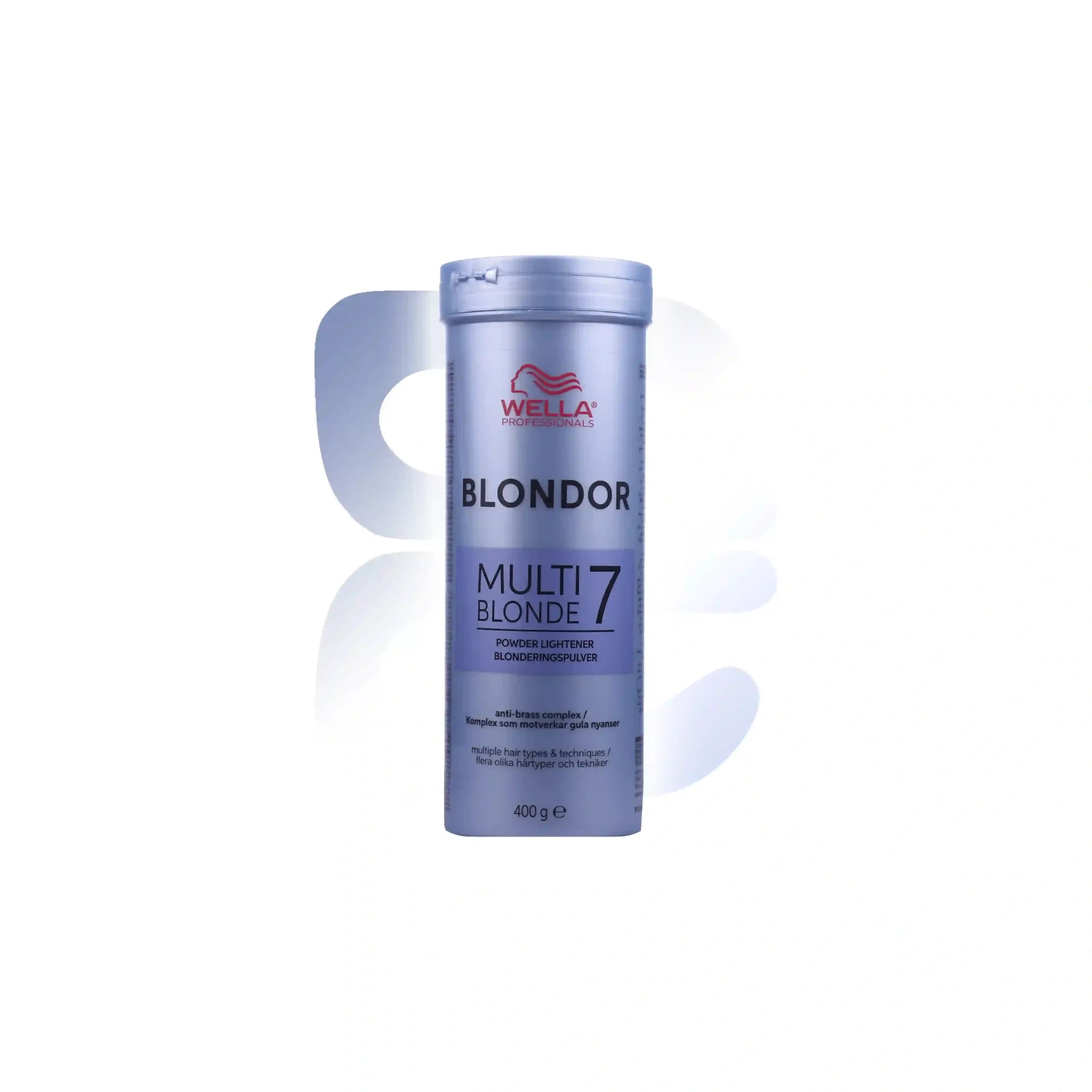 پودر دکلره ولا مولتی بلوند Multi Blonde وزن 400 گرم