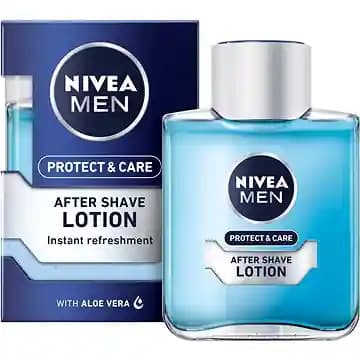 افتر شیو نیوآ مدل PROTECT & CARE LOTION حجم 100 میلی لیتر