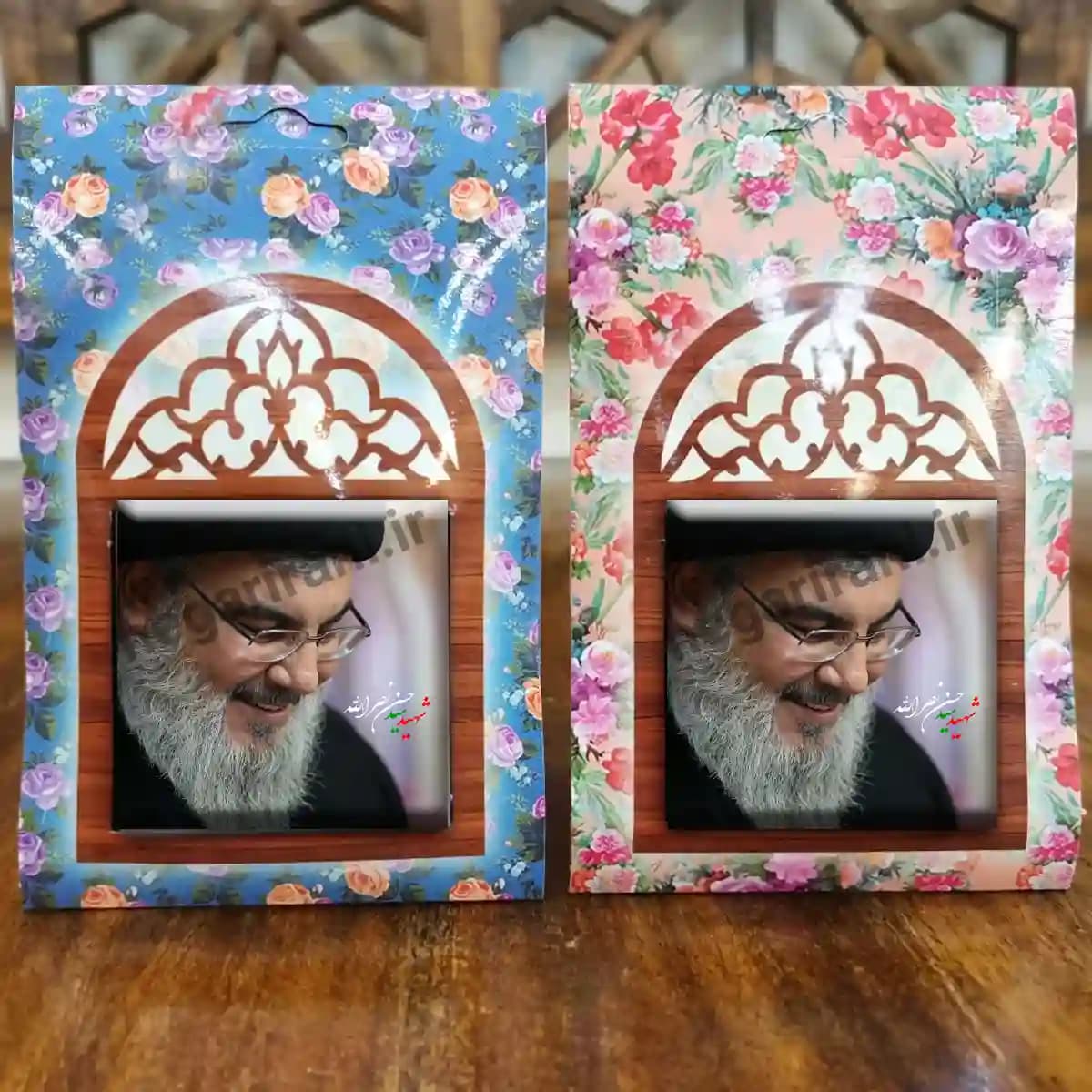 تندیس کاشی پنجره ای شهید نصرالله مدل 2Z41 — تصویر ۵