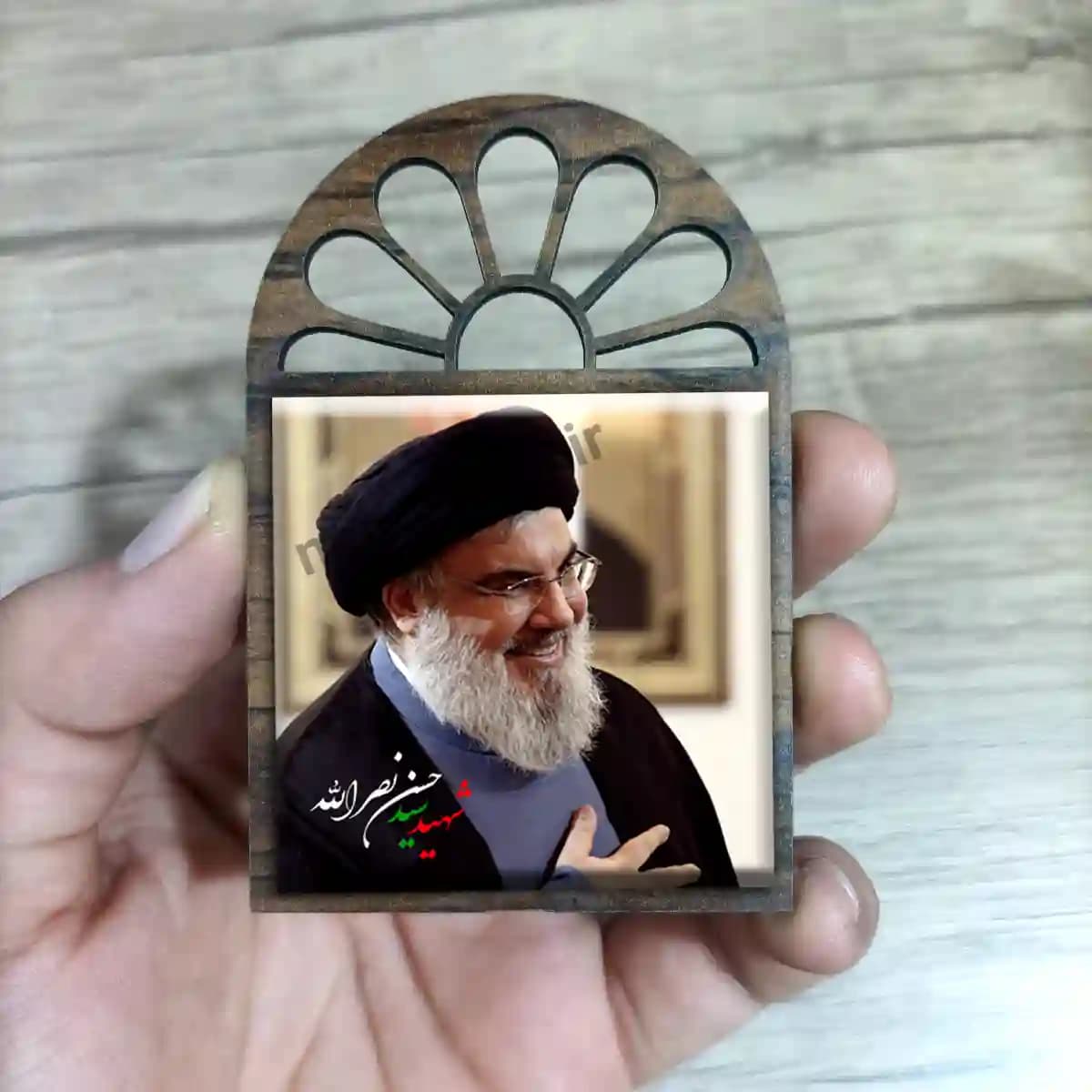 تندیس کاشی پنجره ای شهید نصرالله مدل 2Z36 — تصویر ۳