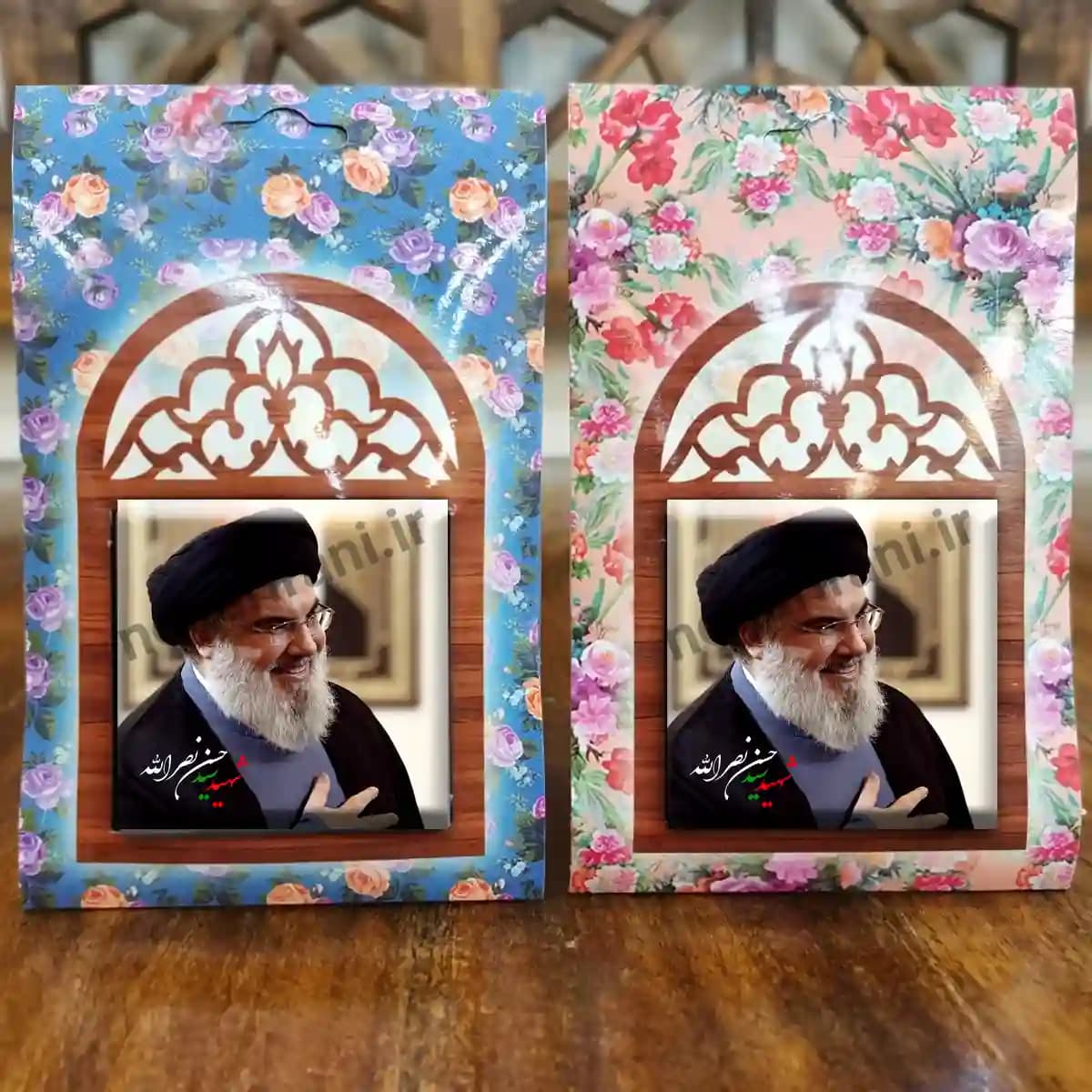 تندیس کاشی پنجره ای شهید نصرالله مدل 2Z36 — تصویر ۵
