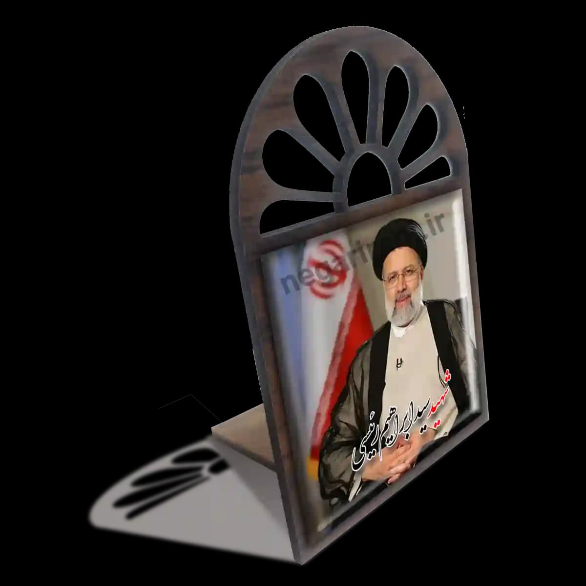 تندیس کاشی پنجره ای شهید حجت الاسلام ابراهیم رئیسی مدل 2Z33 — تصویر ۴