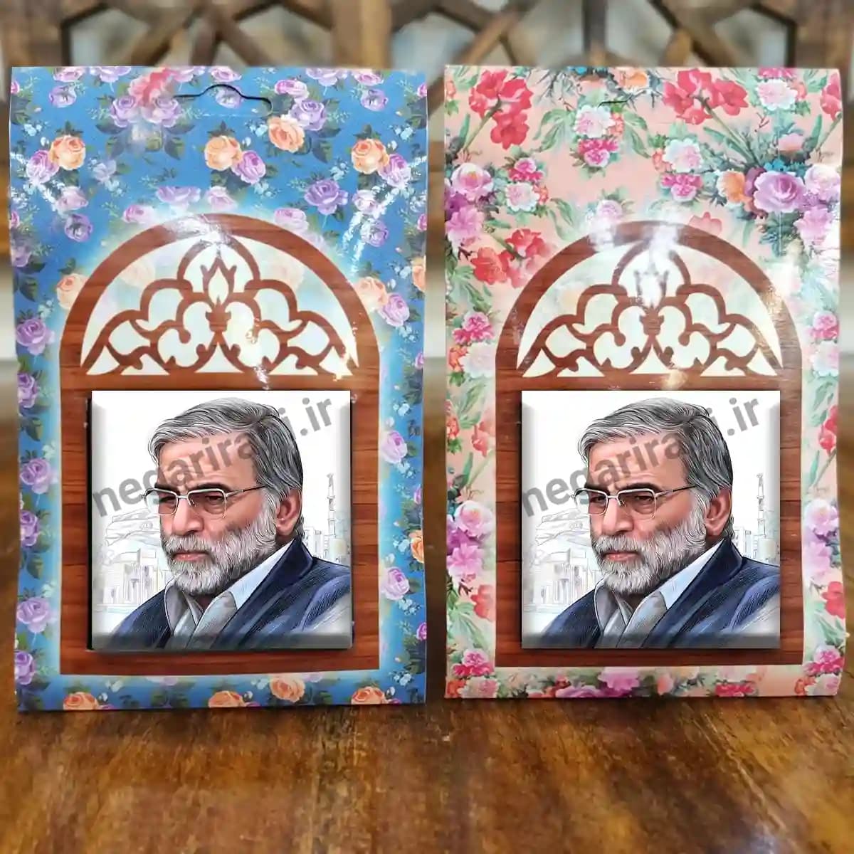 تندیس کاشی پنجره ای شهید فخری زاده مدل 2Z17 — تصویر ۵