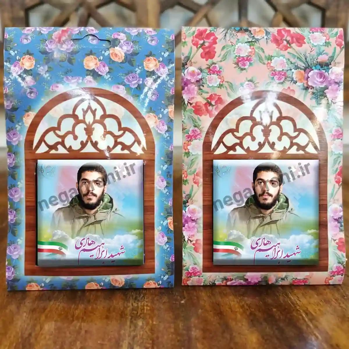 تندیس کاشی پنجره ای شهید ابراهیم هادی مدل 2Z15 — تصویر ۵
