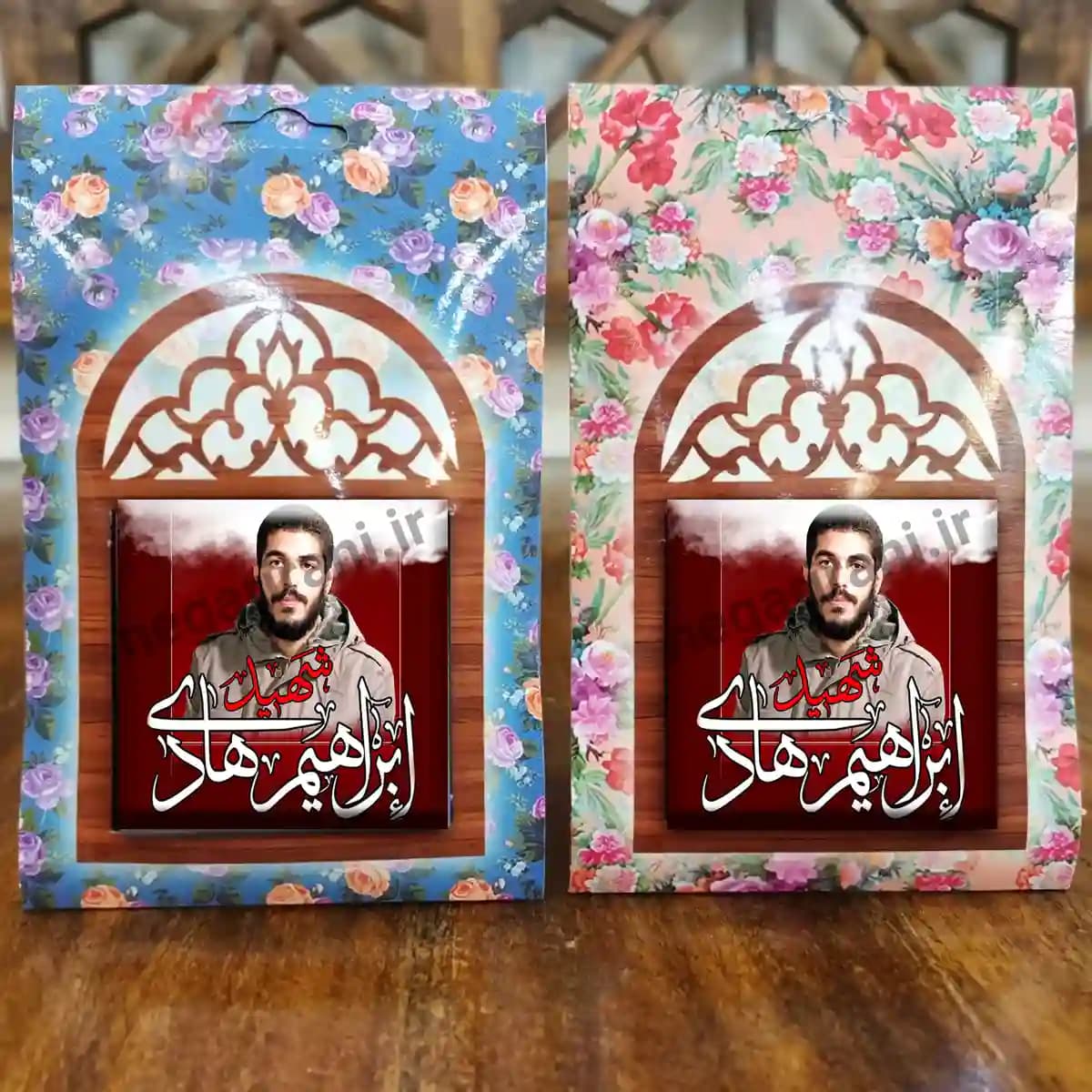 تندیس کاشی پنجره ای شهید ابراهیم هادی مدل 2Z9 — تصویر ۵