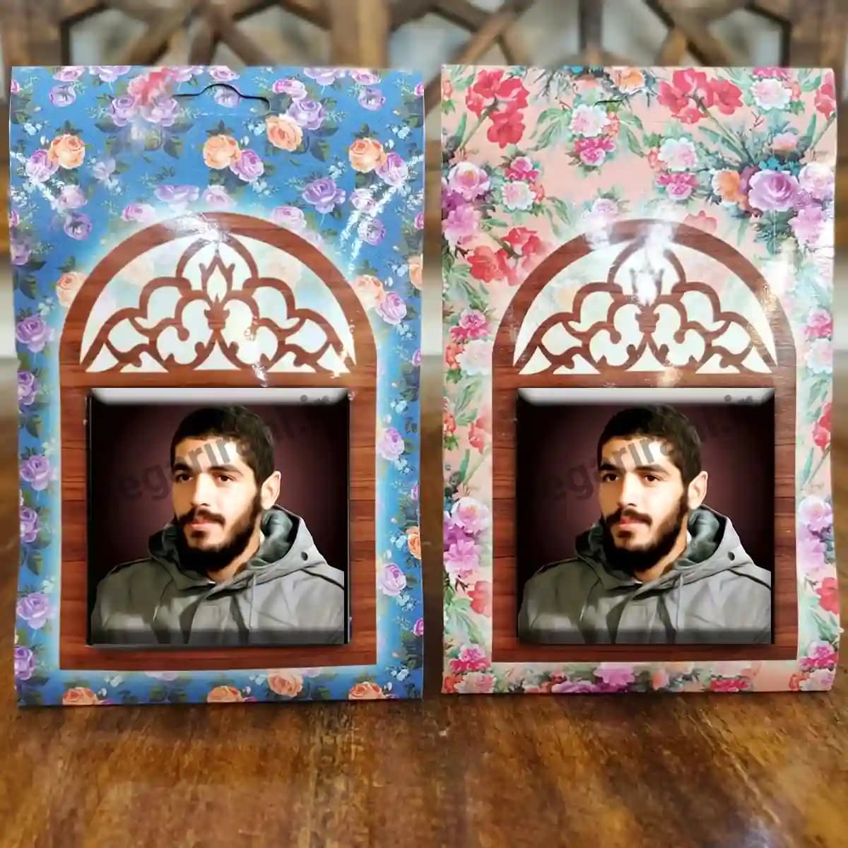 تندیس کاشی پنجره ای شهید ابراهیم هادی مدل 2Z8 — تصویر ۵