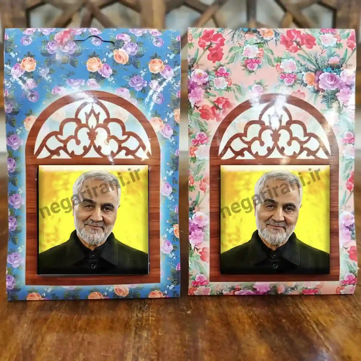 تندیس کاشی پنجره ای سردار دلها مدل 2ZG138 — تصویر ۵