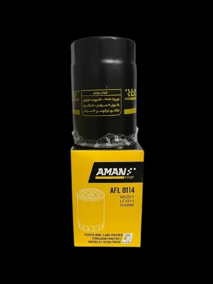 فیلتر روغن پاترول 6 سیلندر امان فیلتر کد AFL 0114