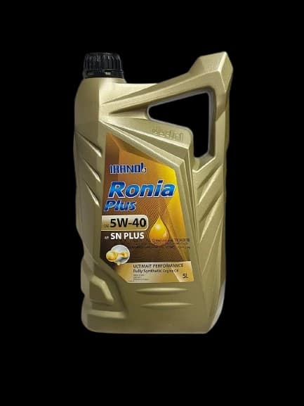 روغن موتور ایرانول رونیا پلاس +5w40 SN تمام سنتتیک حجم 5 لیتر — تصویر ۲