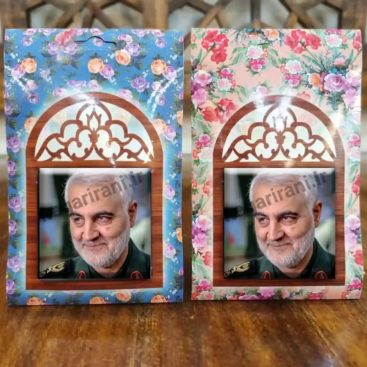 تندیس کاشی پنجره ای سردار سلیمانی ابو مهدی 2ZG126 — تصویر ۵