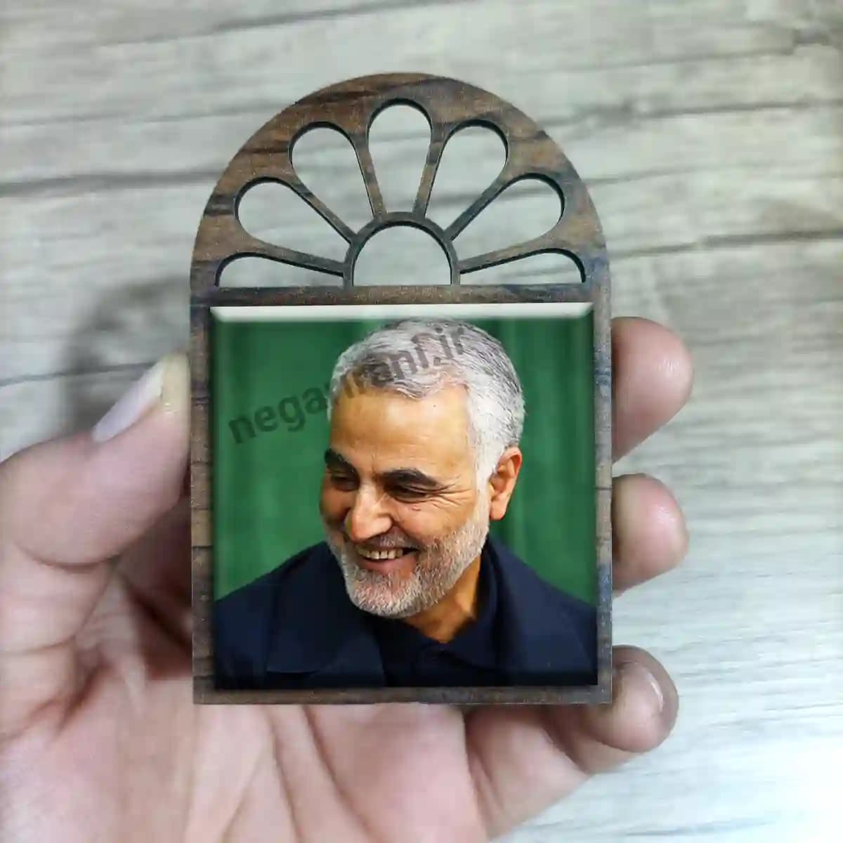 تندیس کاشی پنجره ای خاتم سلیمانی مدل 2ZG106 — تصویر ۳