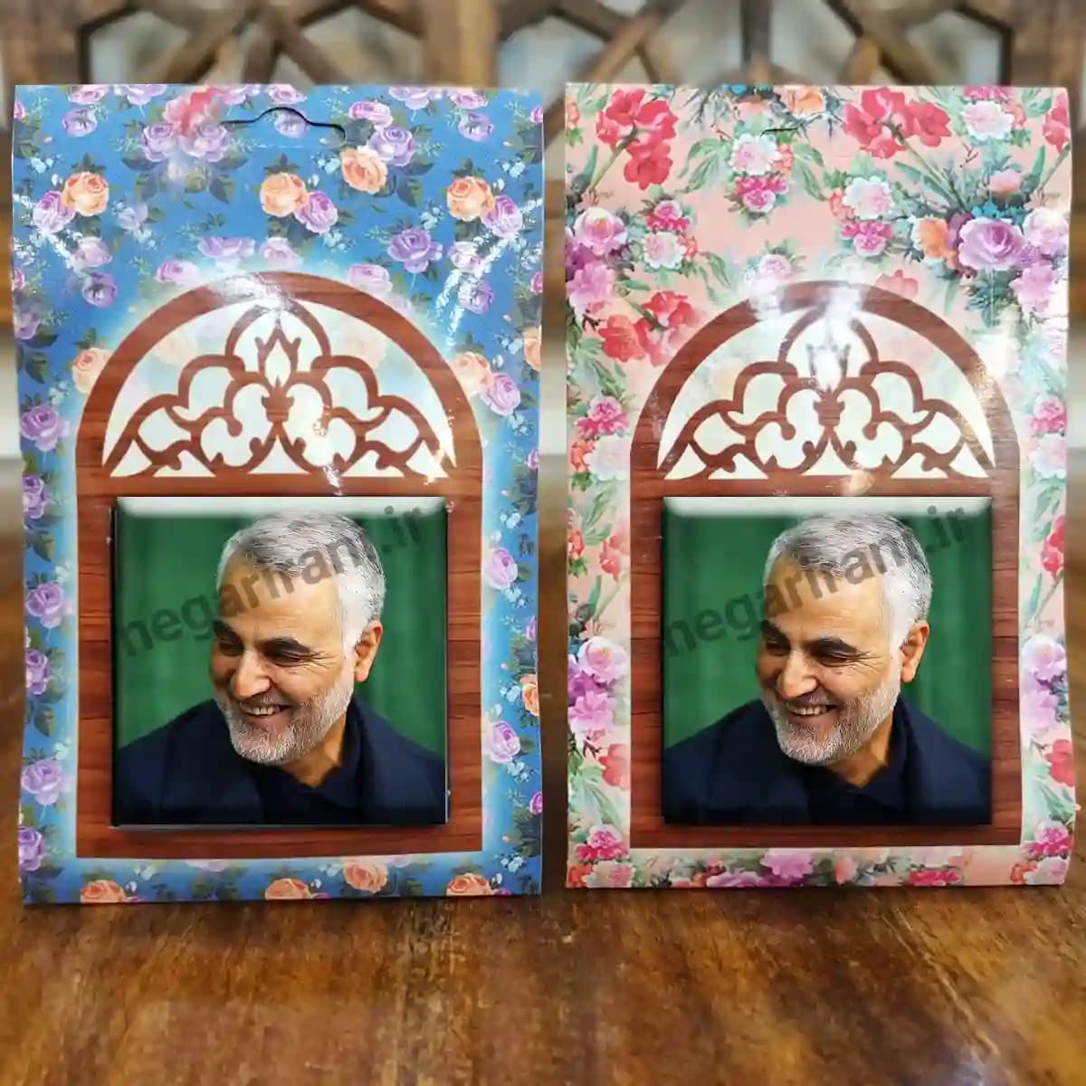 تندیس کاشی پنجره ای خاتم سلیمانی مدل 2ZG106 — تصویر ۵