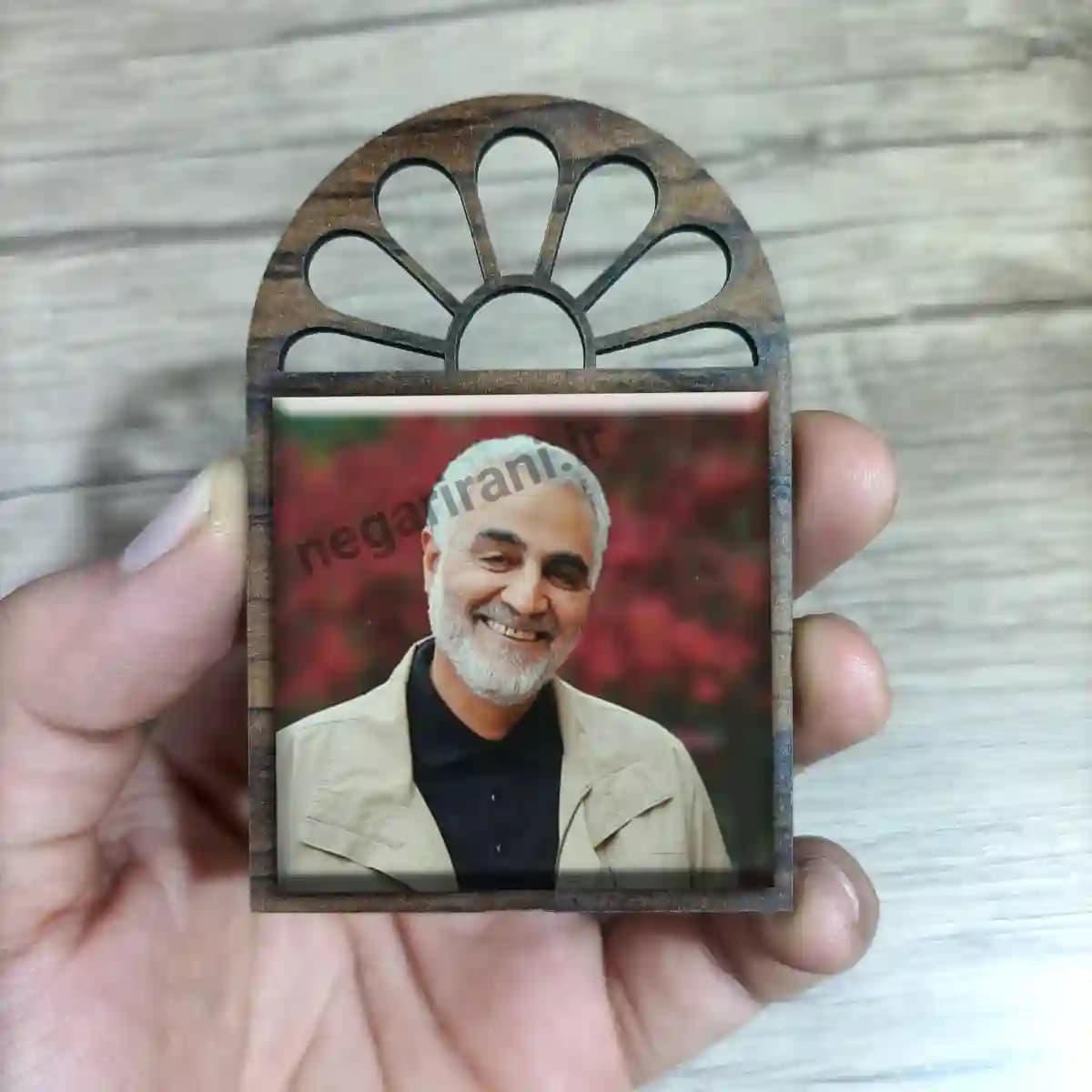 تندیس کاشی پنجره ای خاتم سلیمانی مدل 2ZG105 — تصویر ۳