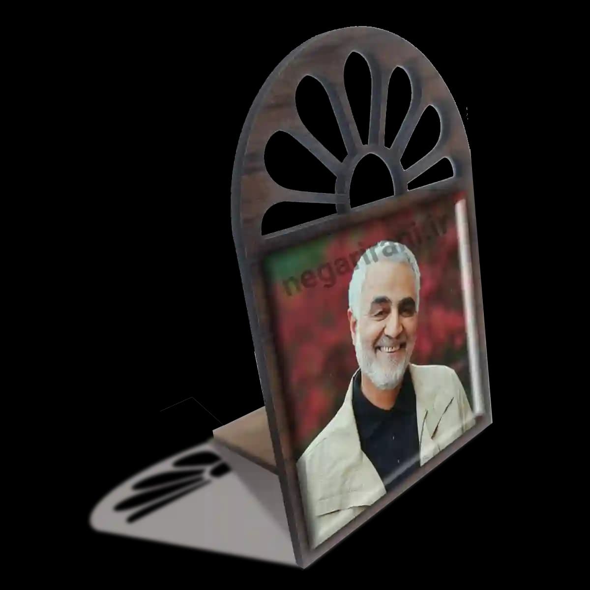 تندیس کاشی پنجره ای خاتم سلیمانی مدل 2ZG105 — تصویر ۴