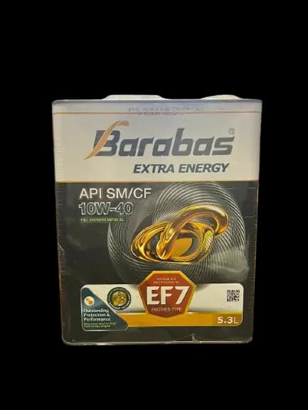 روغن موتور باراباس 10w40 SM مدل EF7 حجم 5.3 لیتر — تصویر ۳