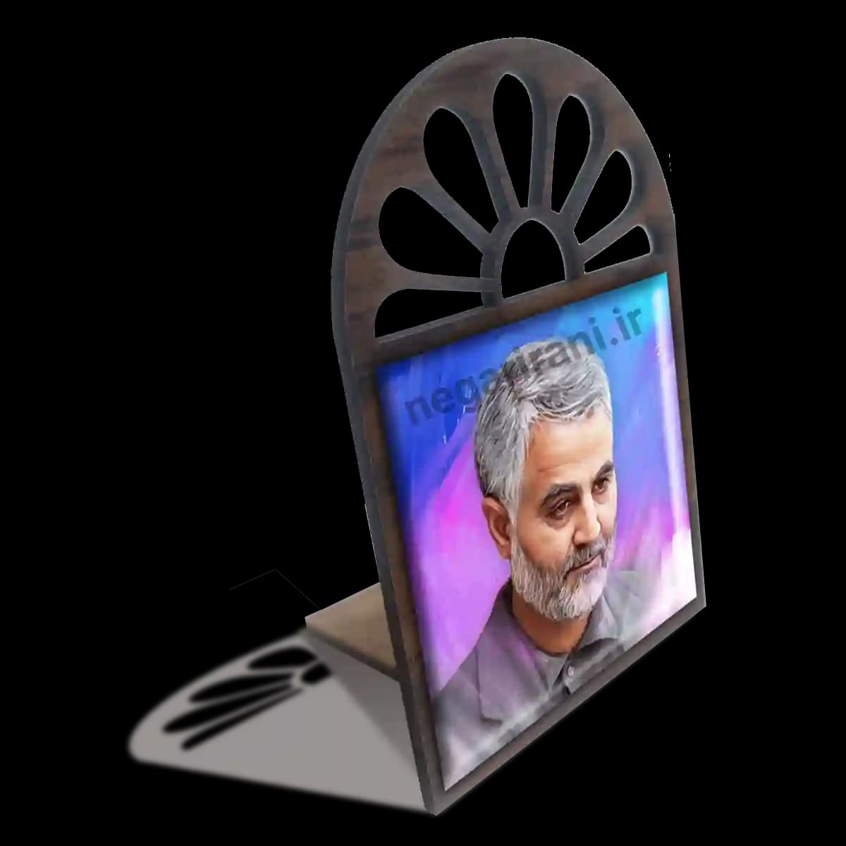 تندیس کاشی پنجره ای نقاشی شده سلیمانی مدل 2ZG83 — تصویر ۴