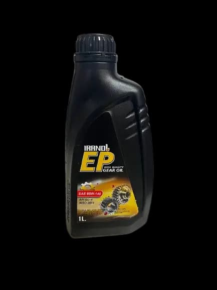 روغن گیربکس (واسکازین) 85w140 ایرانول GL4 حجم 1 لیتر