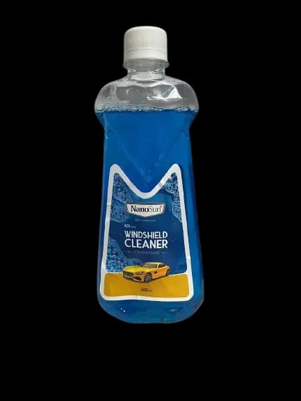 مایع شیشه شوی خودرو windshield cleaner نانوسان حجم 500 میلی لیتر