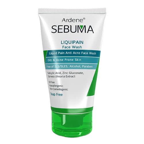 مایع شوینده غیرصابونی صورت سبوما آردن حجم 150 میل