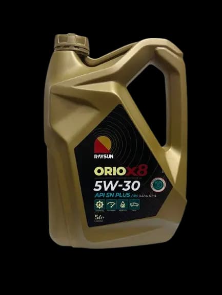 روغن موتور +5w30 SN مدل ORIO x8 ری سان حجم 5 لیتر