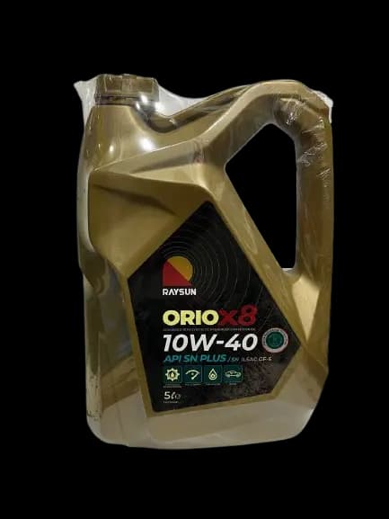 روغن موتور +10w40 SN مدل ORIO x8 ری سان حجم 5 لیتر — تصویر ۲