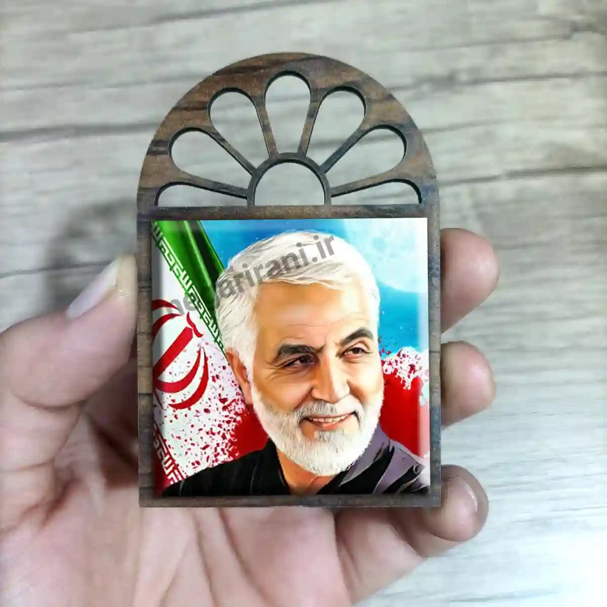 تندیس کاشی پنجره ای حاج قاسم مدل 2ZG36 — تصویر ۳