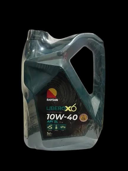 روغن موتور 10w40 SL مدل LIBERO x6 ری سان حجم 5 لیتر — تصویر ۲