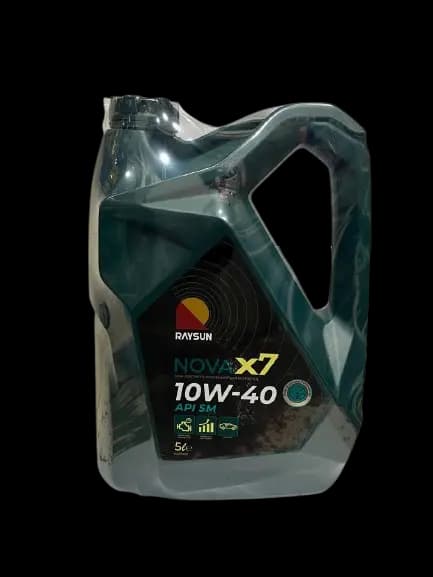 روغن موتور 10w40 SM مدل NOVA x7 ری سان حجم 5 لیتر — تصویر ۲