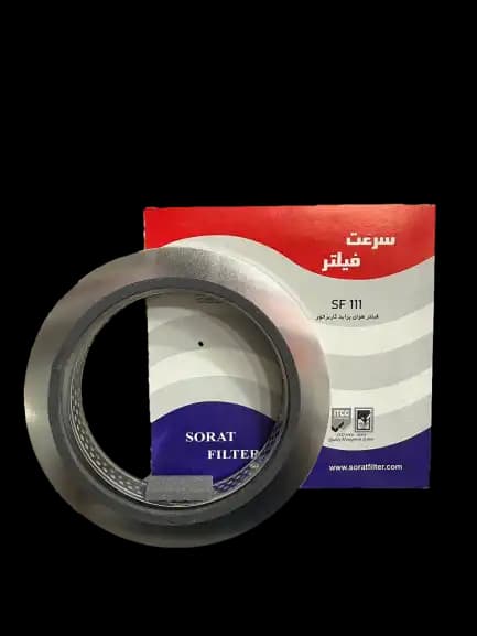 فیلتر هوا پراید کاربراتور فلزی سرعت SF111 — تصویر ۲