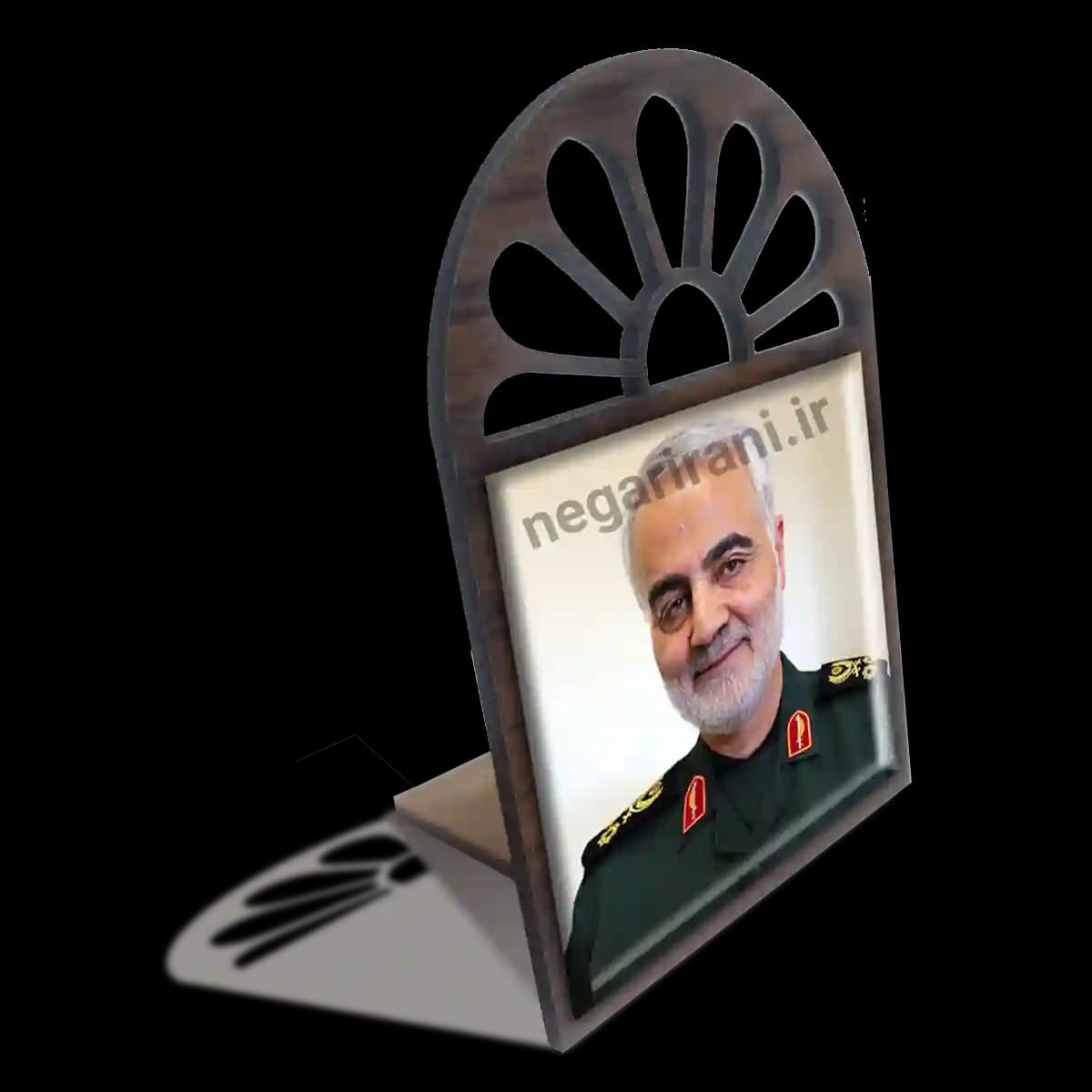 تندیس کاشی پنجره ای حاج قاسم مدل 2ZG21 — تصویر ۴