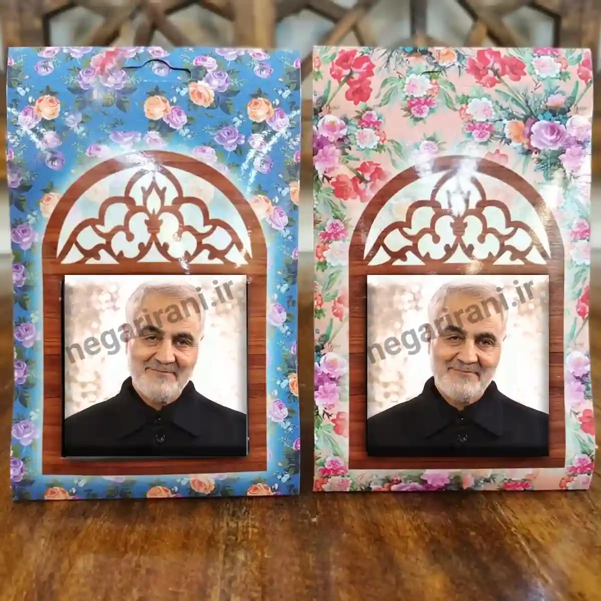 تندیس کاشی پنجره ای حاج قاسم مدل 2ZG15 — تصویر ۵