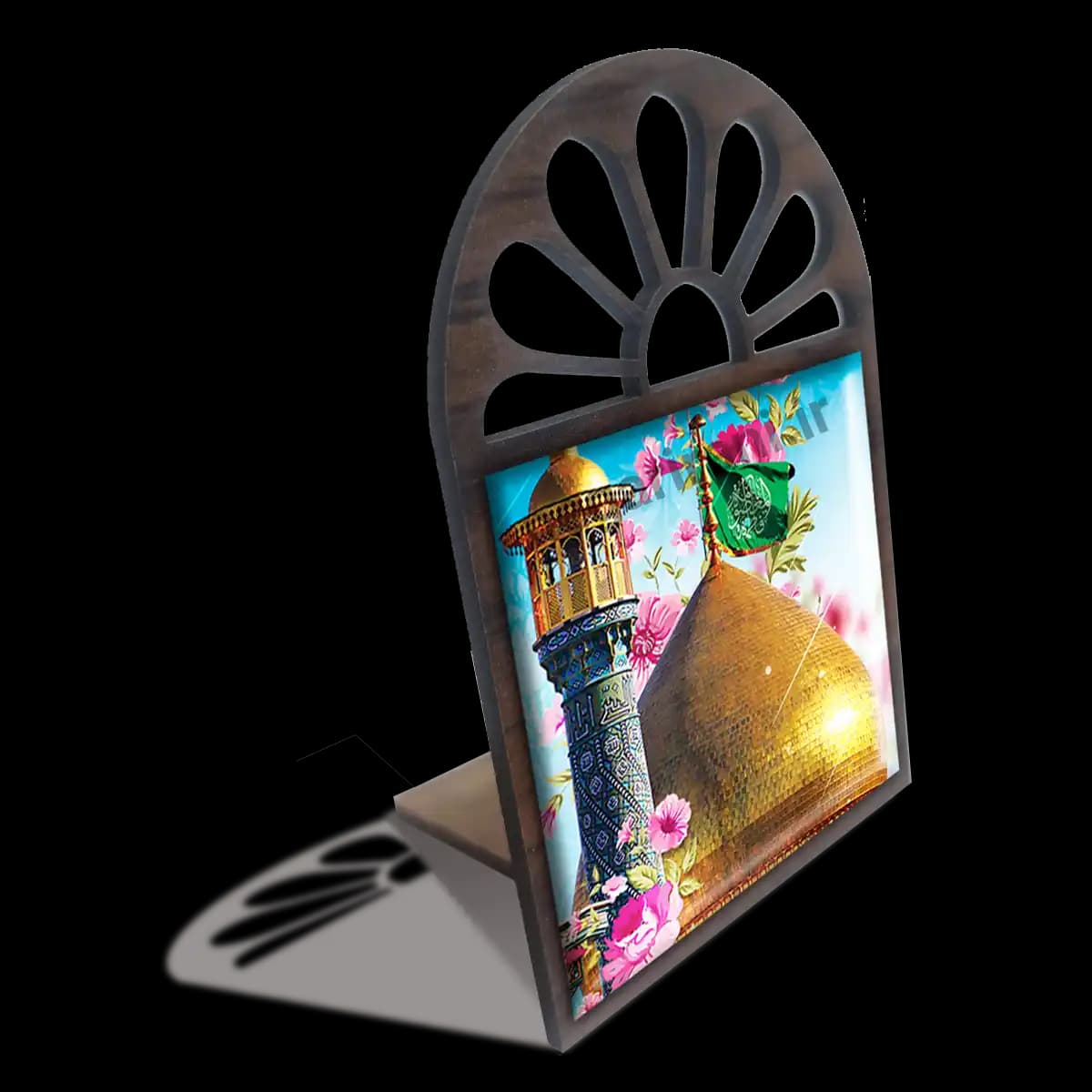 تندیس کاشی پنجره ای حرم حضرت معصومه (س) مدل 2M 5 — تصویر ۴