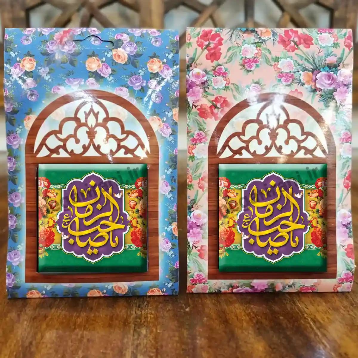 تندیس کاشی پنجره ای یا صاحب الزمان (عج) مدل 2O 32 — تصویر ۵