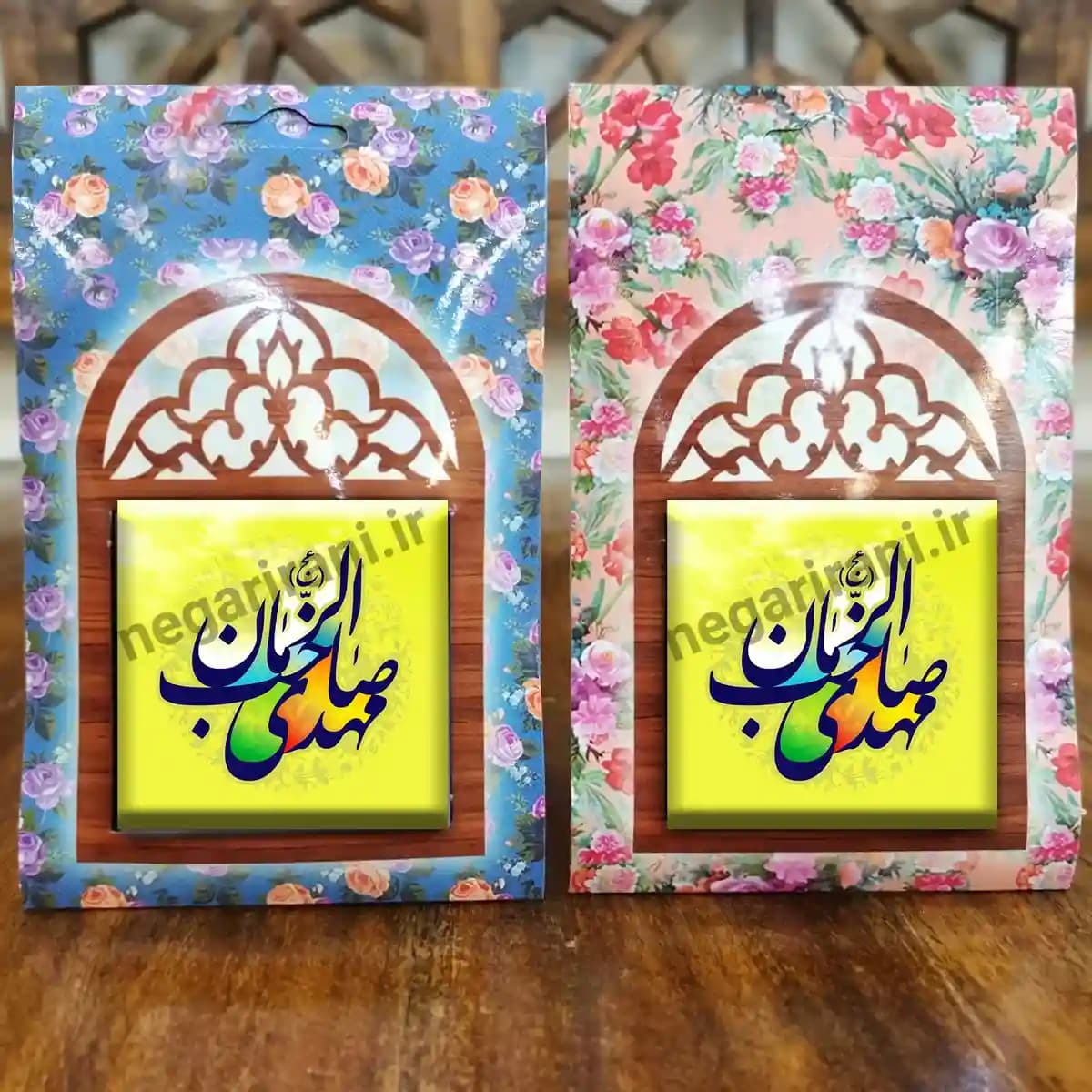 تندیس کاشی پنجره ای مهدی صاحب الزمان (عج) مدل 2O 17 — تصویر ۵