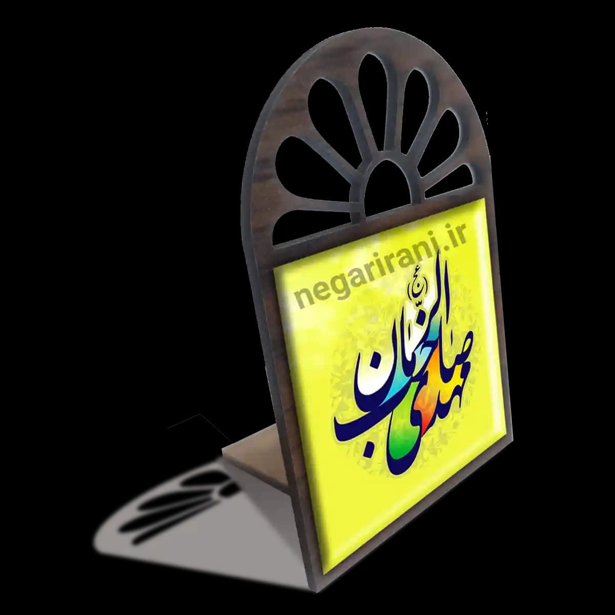 تندیس کاشی پنجره ای مهدی صاحب الزمان (عج) مدل 2O 17 — تصویر ۴
