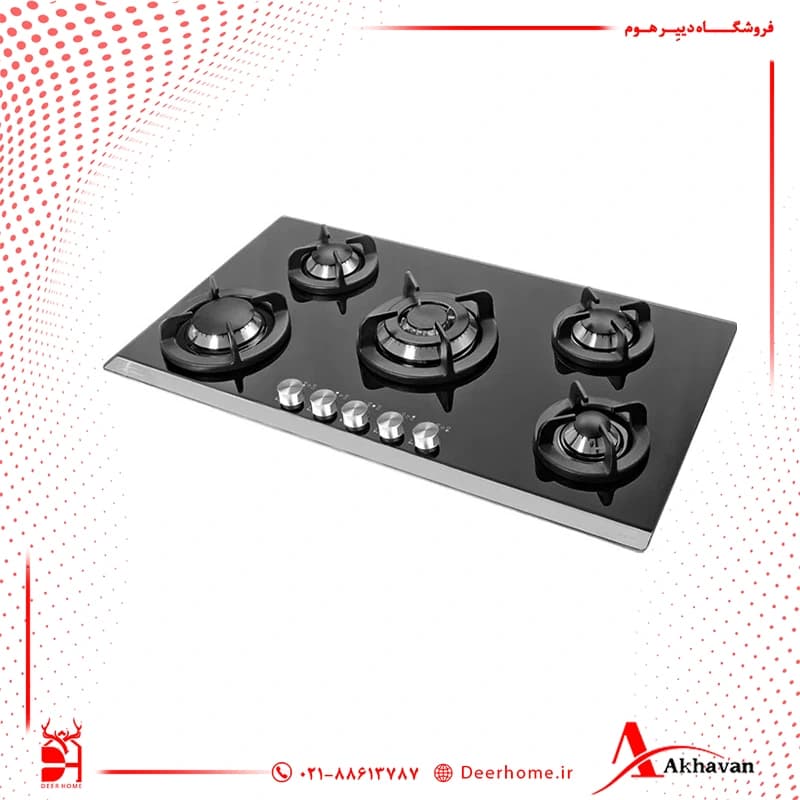 گاز رومیزی اخوان کد V8S — تصویر ۲