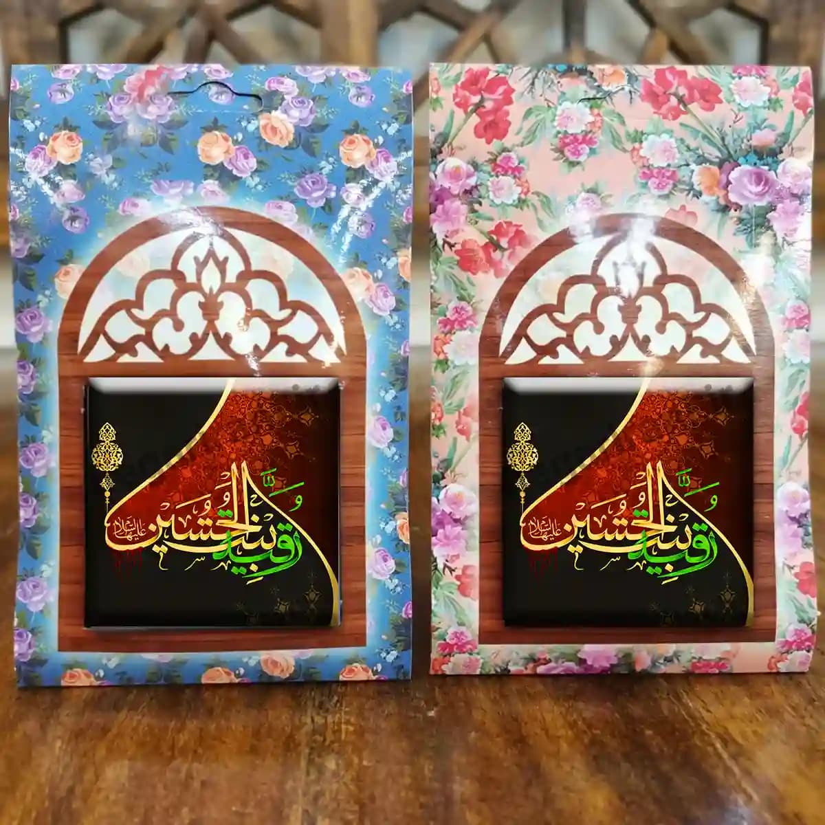 تندیس کاشی پنجره ای رقیه بنت الحسین علیه السلام مدل 2Q 2 — تصویر ۵
