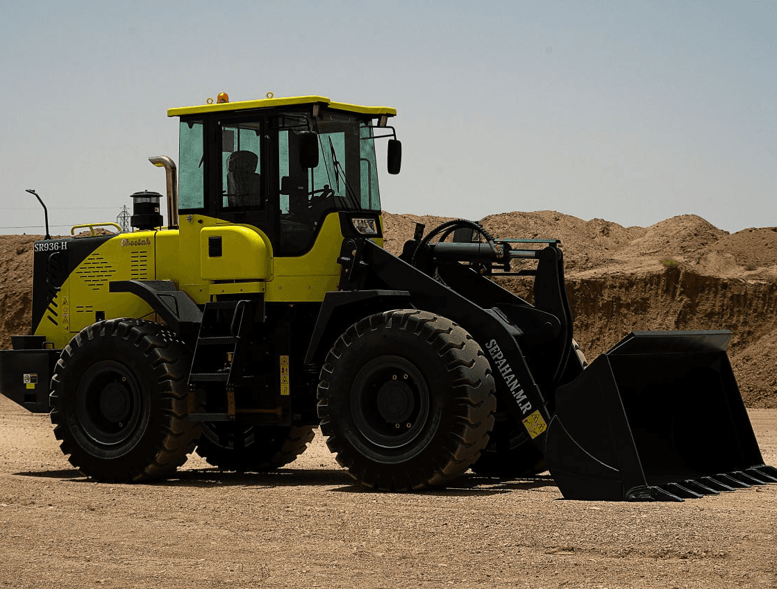 لودر سپاهان ماشین SR936 (CHEETAH) معادل ZL40